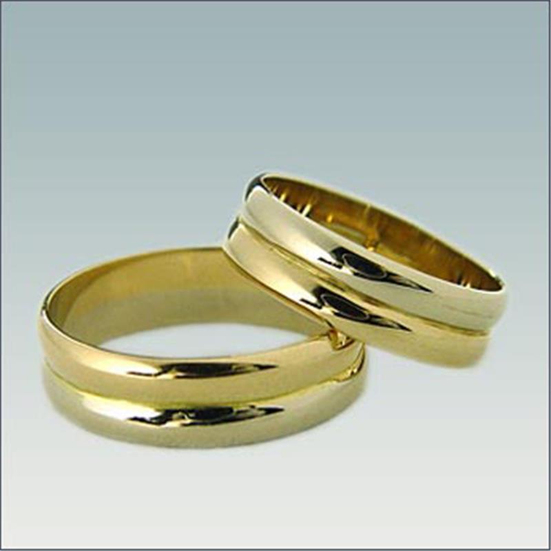 Poročni kombiniran prstan M 101