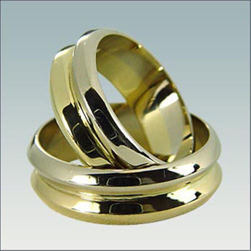 Poročni kombiniran prstan M 251